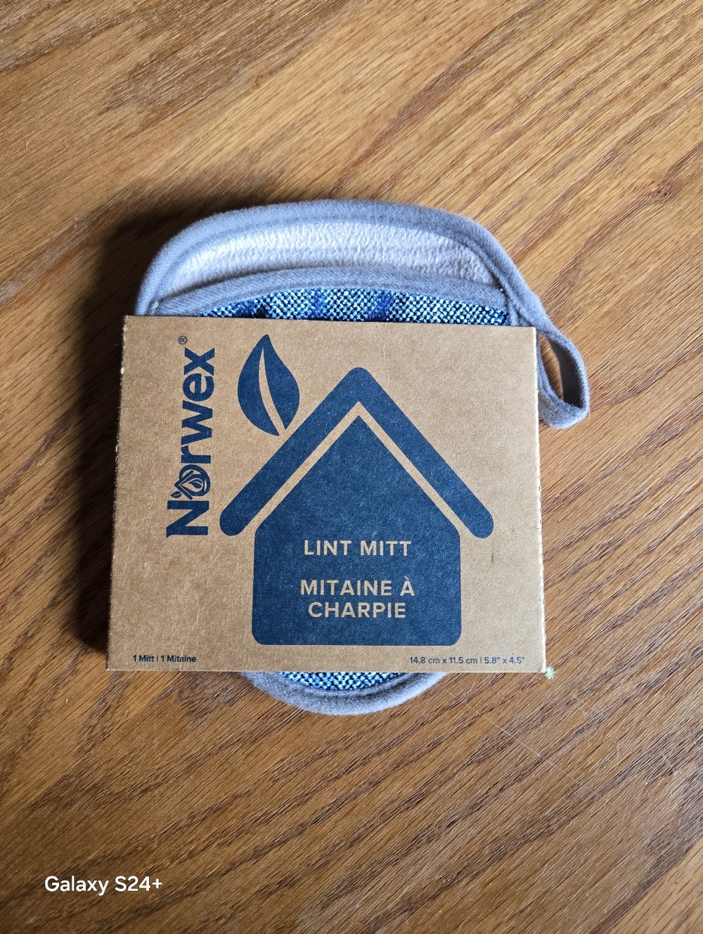 Norwex Lint Mitt Microfiber NEW